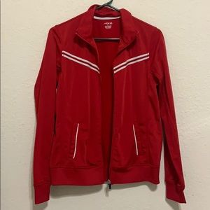 Red jacket